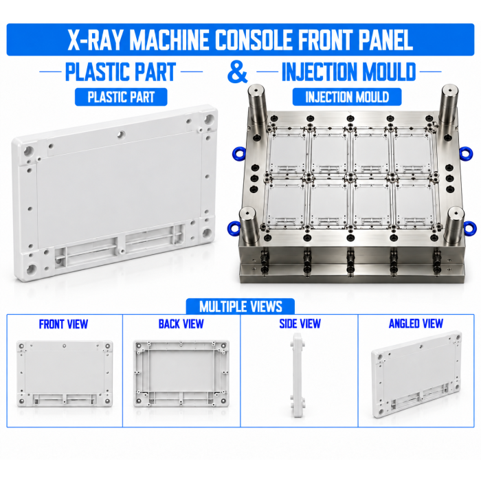 X-Ray Machine Plastic Console Front Panel Mould and Moulding Service