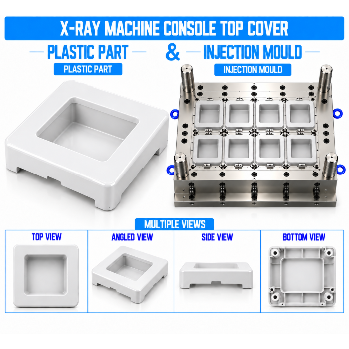 X-Ray Machine Plastic Console Top Cover Mould and Moulding Service