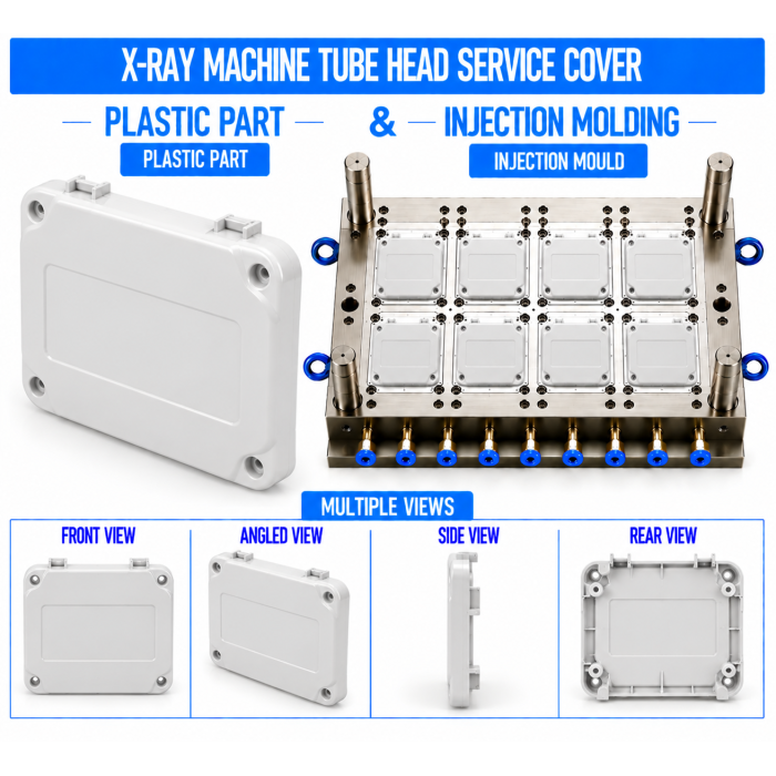 X-Ray Machine Plastic Tube Head Service Cover Mould and Moulding Service