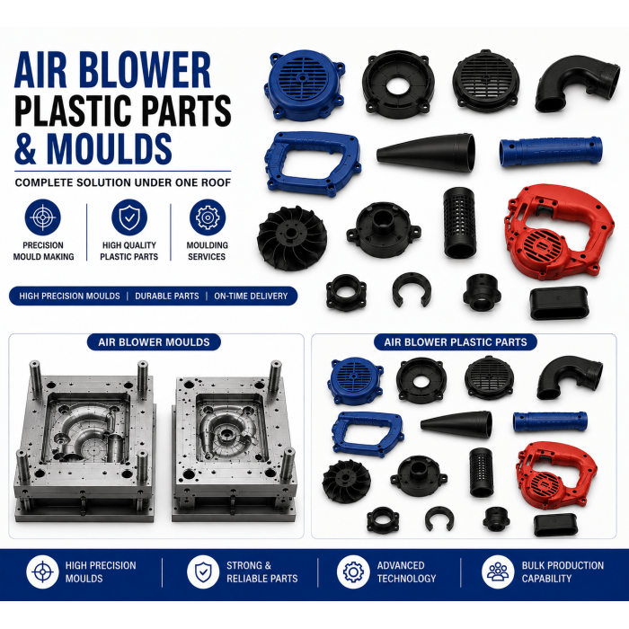 Air Blower Plastic Parts And Moulds 