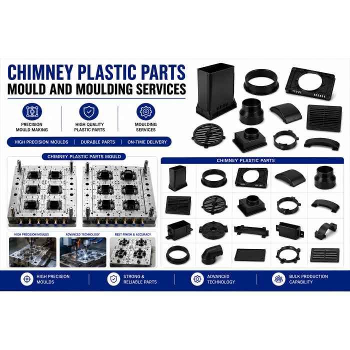 Chimney Plastic Parts Mould and Moulding Services