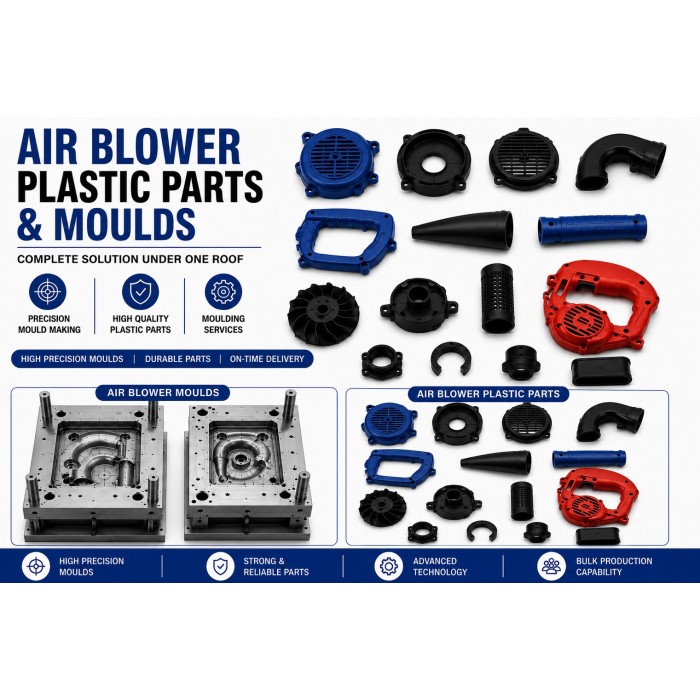 Air Blower Plastic Parts And Moulds 