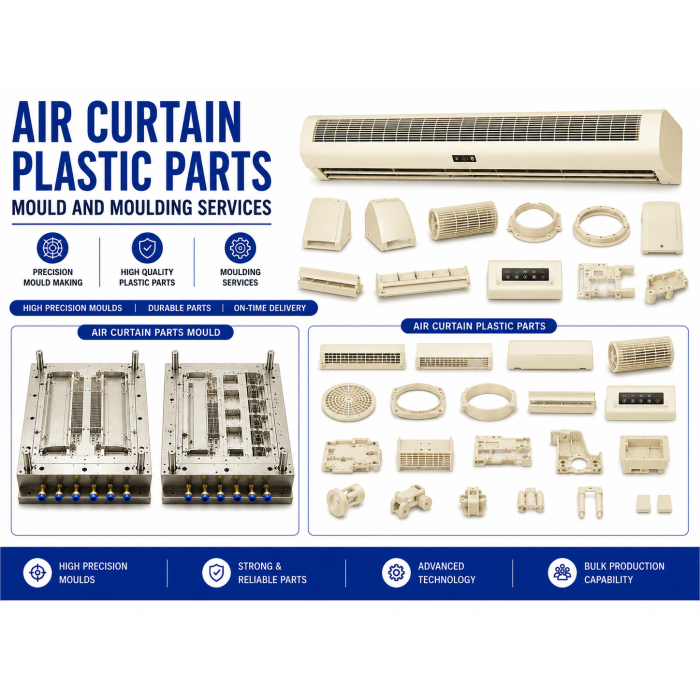 Air Curtain Plastic Parts Mould and Moulding Services