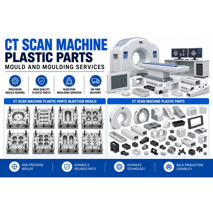 CT Scan Machine Plastic Parts Mould and Moulding Services