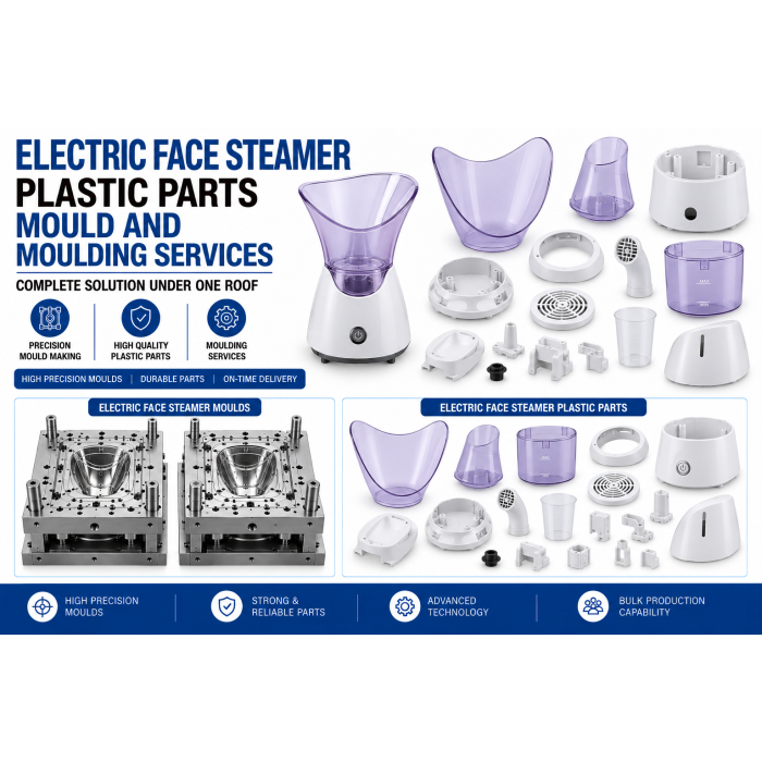 Electric Face Steamer Plastic Parts Mould and Moulding Services