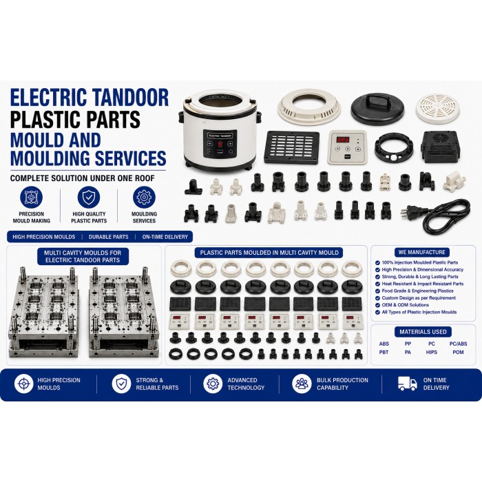 Electric Tandoor Plastic Parts Mould and Moulding Services