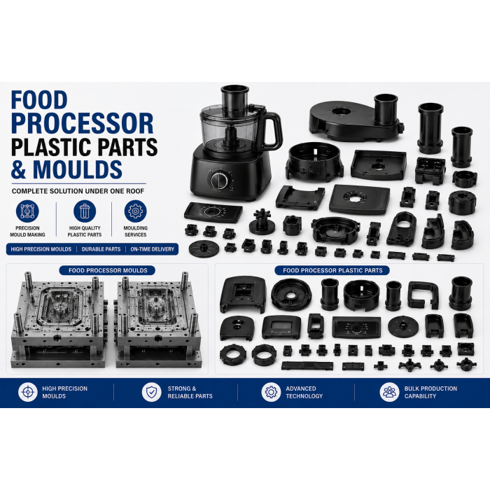 Food Processor Plastic Parts and Moulds