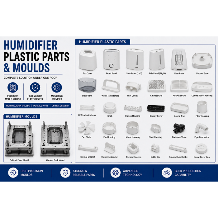 Humidifier Plastic Parts Mould and Moulding Services