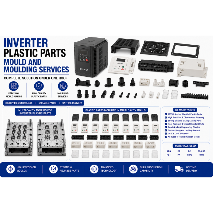 Inverter Plastic Parts Mould and Moulding Services