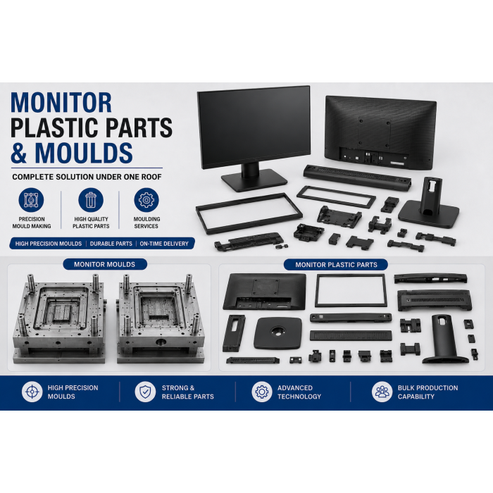 Monitor Plastic Parts and Moulds