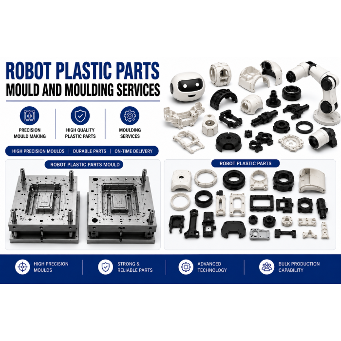 Robot Plastic Parts Mould and Moulding Services