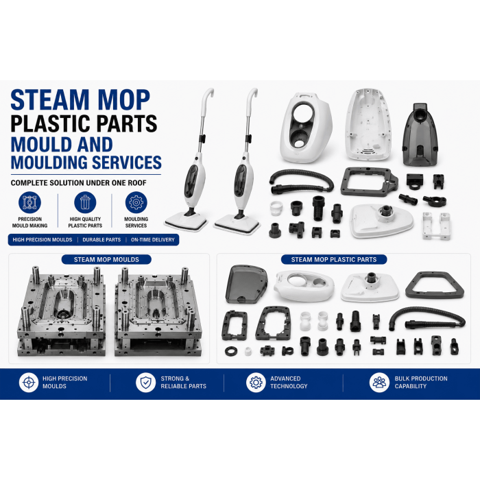 Steam Mop Plastic Parts Mould and Moulding Services