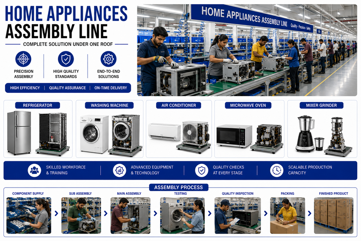 Home Appliances Assembly Line